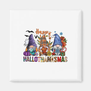 Halloween Thanksgiving Kerstfeest Happy HBedankt Magneet