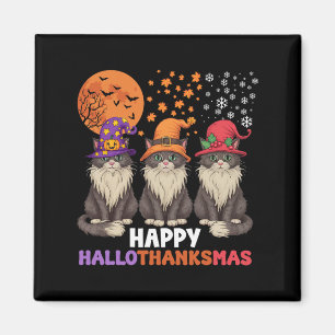 Halloween Thanksgiving Kerstfeest Happy HBedankt Magneet