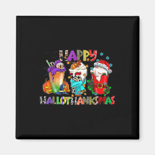 Halloween Thanksgiving Kerstfeest Happy HBedankt Magneet