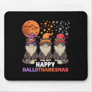 Halloween Thanksgiving Kerstfeest Happy HBedankt Muismat