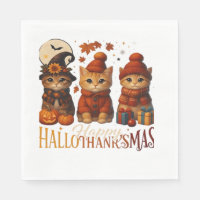 Halloween Thanksgiving Kerstmis Gelukkig HalloThan