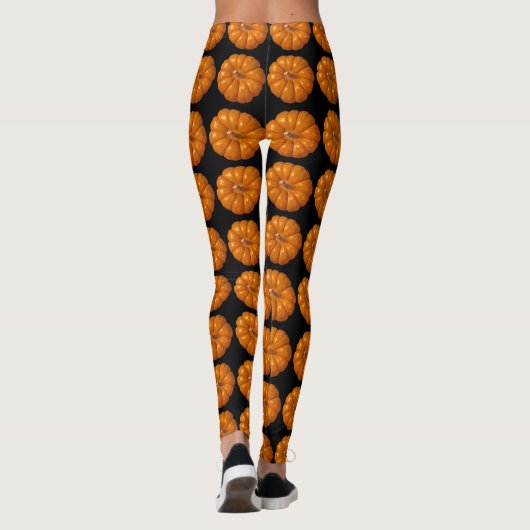 Halloween Thanksgiving petites Leggings Citrouille (Dos)
