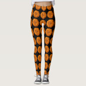 Halloween Thanksgiving petites Leggings Citrouille (Devant)