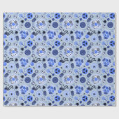 Halloween theefeest inpakpapier (Vlak)