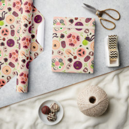 Halloween theefeest inpakpapier