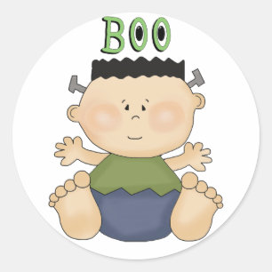 Halloween Thema Baby Boy BOO Leuke Stickers