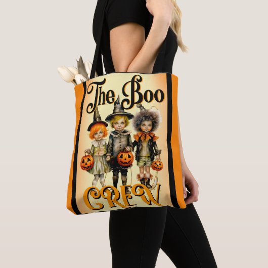 Halloween thema Canvas tas (Dichtbij)