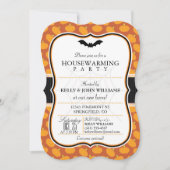 Halloween thema Housewarming Party Uitnodiging (Voorkant)