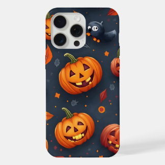 Halloween-thema iPhone 15 Pro Max Slim Fit Hoesje