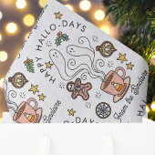 Halloween thema kerstvakantie tissuepapier