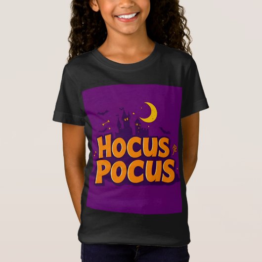 Halloween-thema kunstwerk t-shirt (Voorkant)