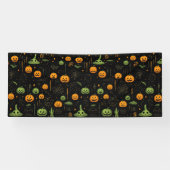 Halloween Thema Spandoek (Horizontaal)