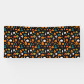 Halloween Thema Spandoek (Horizontaal)