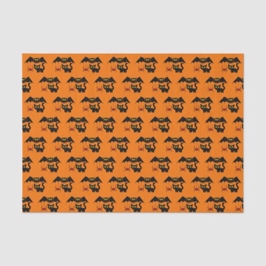 Halloween Thema Tissuepapier (Voorkant)