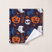 Halloween Theme Bad Handdoek (Wasdoekje)
