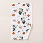 Halloween Theme Bad Handdoek (Handdoek)