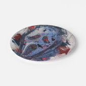 Halloween Theme Ghost Papieren Bordje (Gekanteld)