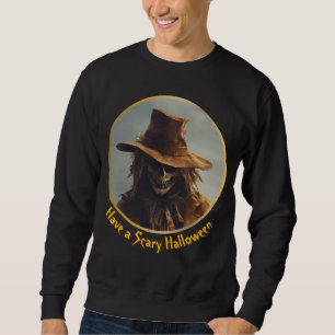 Halloween Theme - Scary Smile Straw Scarecrow Trui