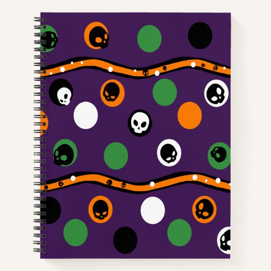 Halloween Theme Spiral Notitieboek (Voorkant)