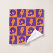 Halloween theme towel set. bad handdoek (Wasdoekje)
