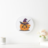 Halloween themed wall clock  ronde klok (Huis)