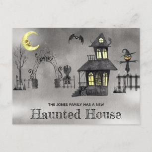 Halloween Thleving Annoucement Briefkaart