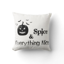 Halloween Throw oreiller design