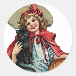 Halloween ticker ronde sticker