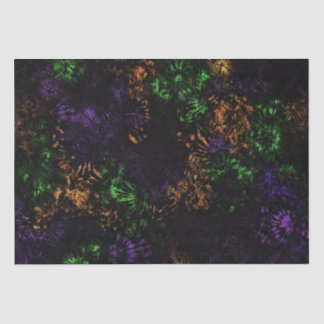 Halloween Tie Dye Pattern Tissue Papier