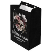 Halloween Till Death Do Us Part Vrijgezellenfeest Medium Cadeauzakje (Achterkant Gekanteld)