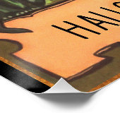  Halloween Time Dark Witch Greeting Perfect Poster (Hoek)