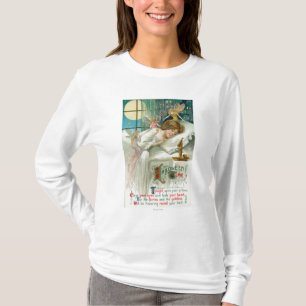 Halloween Time Fairies rond slaapvrouw T-shirt