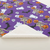 Halloween Time Sherpa Deken (3/4)