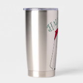 Halloween Time Spooky Geïsoleerde Drinkbeker (Rechts)