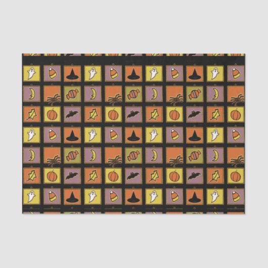 Halloween Tissue Paper Tissuepapier (Voorkant)