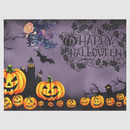 Halloween Tissuepapier (Voorkant)