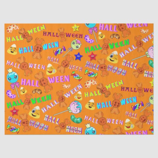 Halloween Tissuepapier (Voorkant)