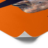 Halloween Toad Face Witch gepersonaliseerd Poster (Hoek)