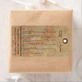 Halloween Toe Label Haunted Asylum Party (Insitu)