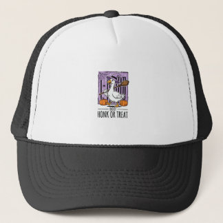 Halloween Toeter of Behandeling Heks Gans Trucker Pet
