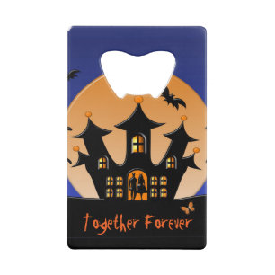 Halloween Together Forever - Kaart Bottle Opener Kredietkaart Flessenopener
