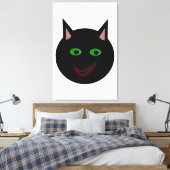 Halloween toile de chat noir (Insitu(Chambre))
