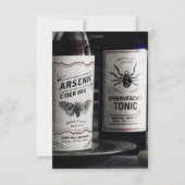 Halloween Tonic CHANGE COLOR - Invitations / RSVP (Devant)