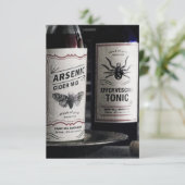 Halloween Tonic CHANGE COLOR - Invitations / RSVP (Debout devant)