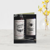 Halloween Tonic ~ Kaart (Gele Bloem)