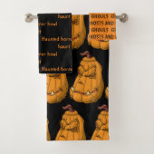 Halloween Towel Bath set Bad Handdoek (Insitu)