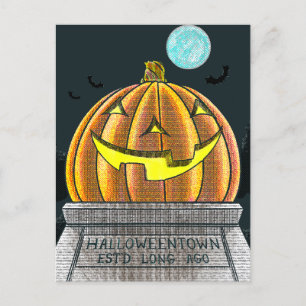 Halloween Town Briefkaart