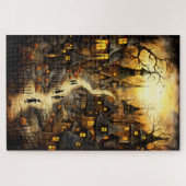 Halloween Town Jigsaw Puzzel (Horizontaal)