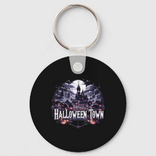 Halloween Town Skeleton Ghost Pumpkin Hall Sleutelhanger