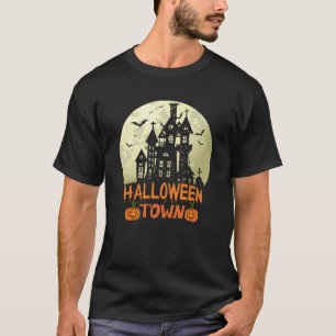 Halloween Town - Spookhuis - Volle Maan T-shirt